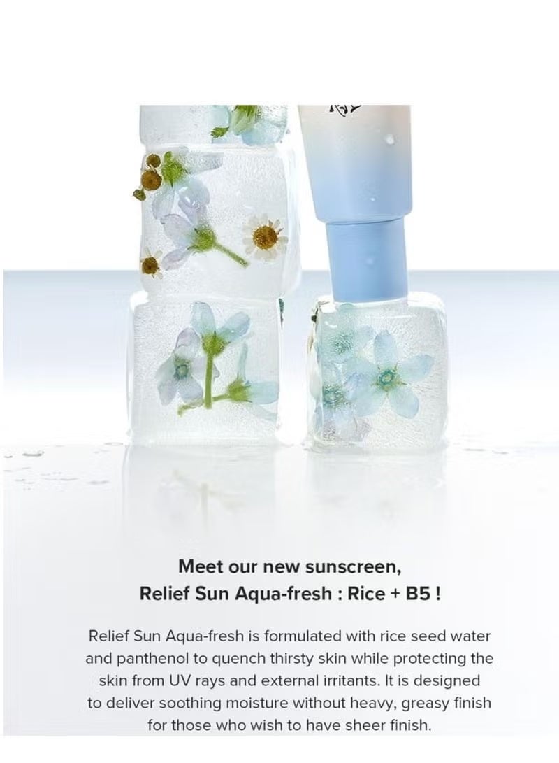 Relief Sun Aqua-fresh : Rice + B5 50ml - Image 5