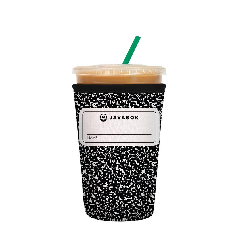 Sok It Java Sok Iced Coffee & Cold Soda Insulated Neoprene Cup Sleeve (Compose Yourself  Medium: 22-28oz) - Image 1