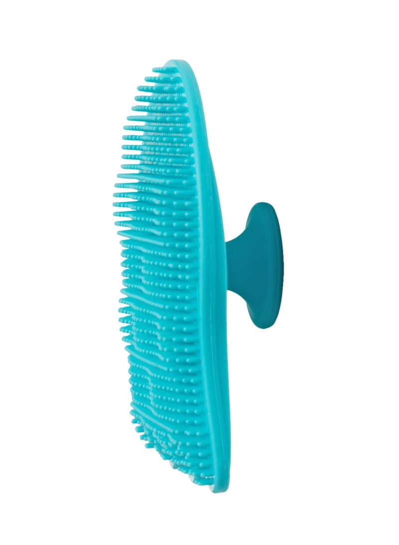 ubbi أوبي - إسفنجات استحمام سيليكون حمراء، زرقاء، صفراء - Image 3