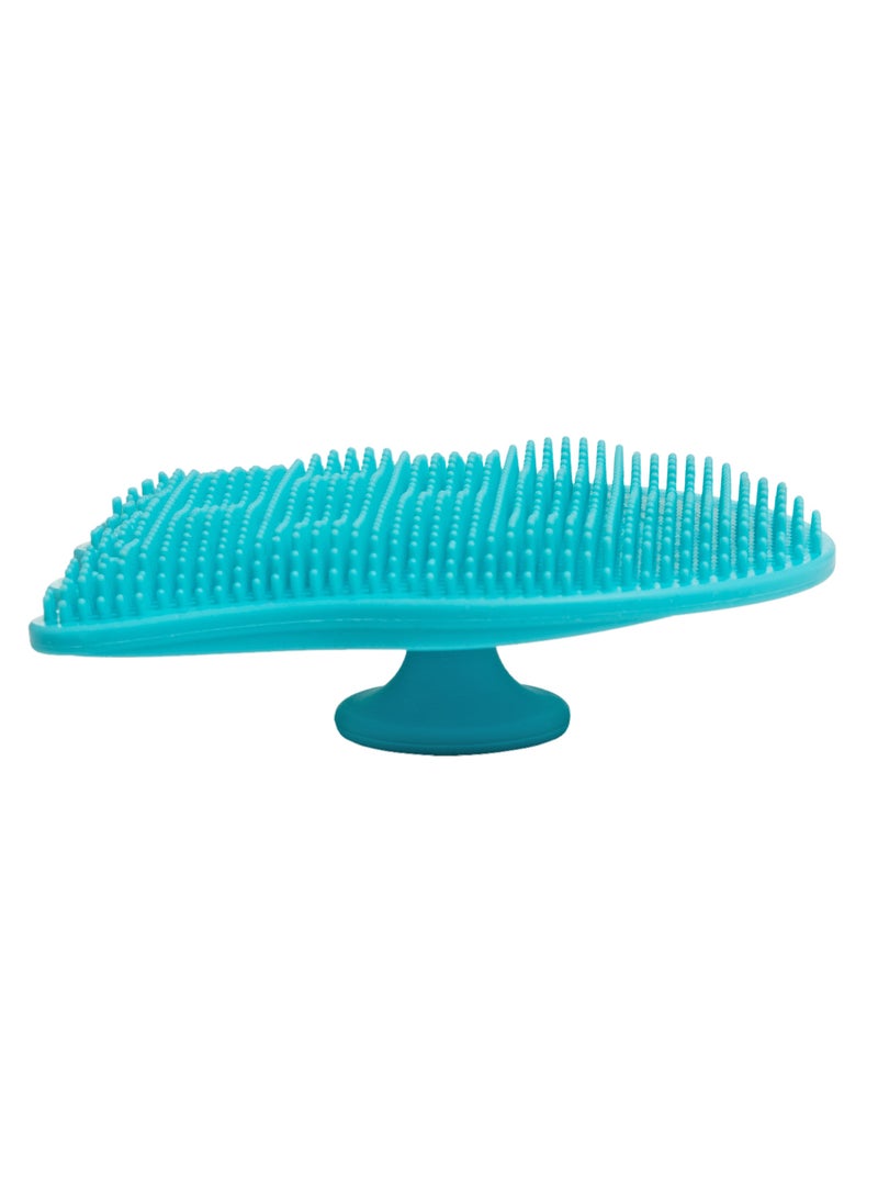 ubbi أوبي - إسفنجات استحمام سيليكون حمراء، زرقاء، صفراء - Image 4