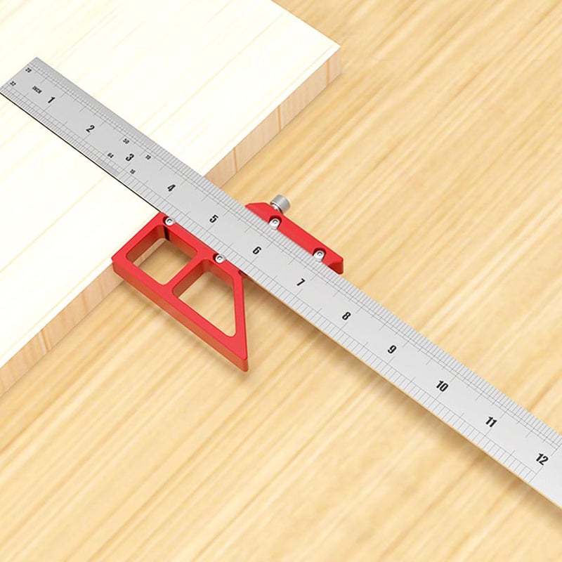 أداة تخطيط زاوية مدمجة للعثور على المركز من الفولاذ المقاوم للصدأ - Image 4