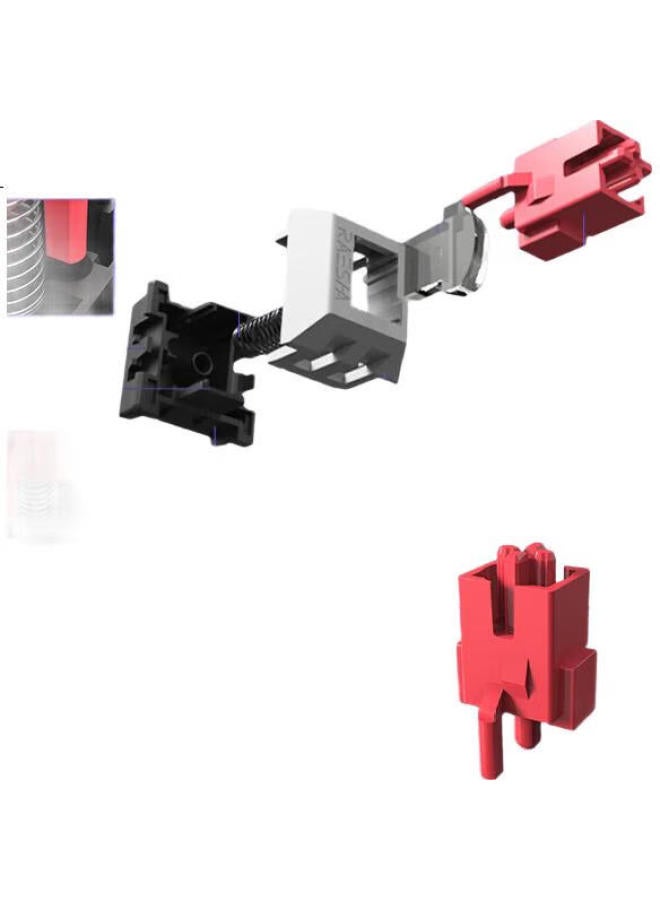 Thunderobot T96 Muxiansan Purple Mechanical Keyboard Wired Gaming Keyboard Optical Switch Mechanical Brown Rgb Backlit Keyboard Home Independent Metal Knob Valorant Optical Switch - Image 3