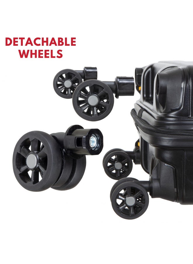 VERAGE Luggage Check In TSA Approved Suitcase for Travel, Expandable Luggage, Genova Collection Checked Luggage - Image 3