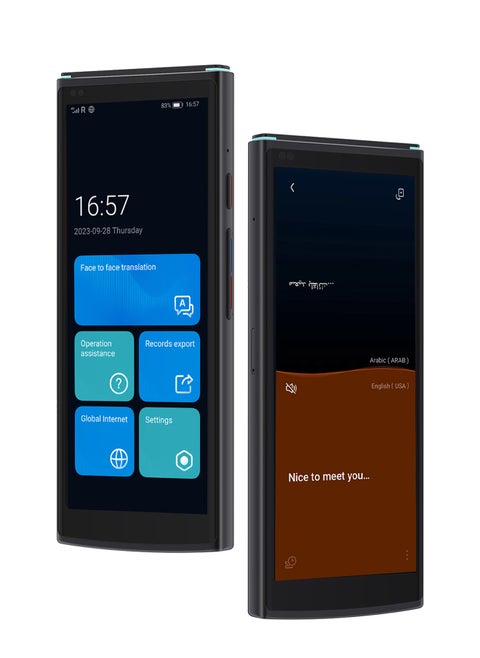 iFLYTEK Ai Smart 4.0 Real Time Voice Portable Translator, 98% Accurate, 60 Languages, Instant Translation for Travel & Business