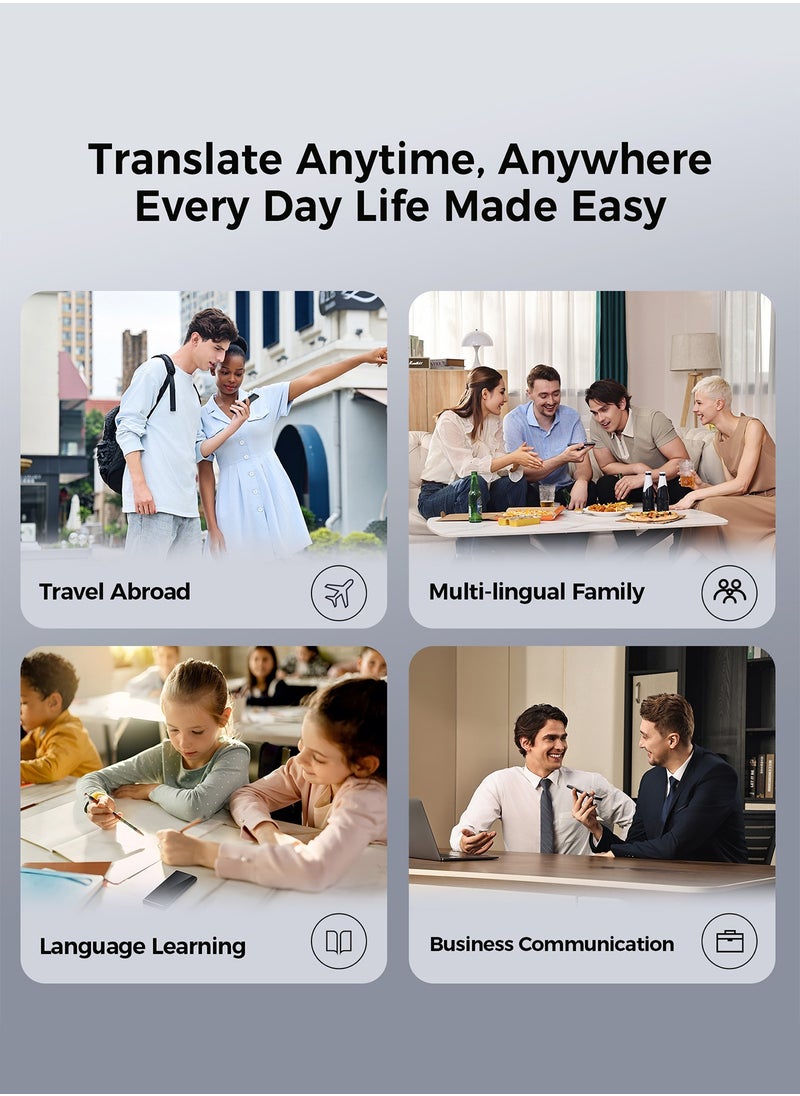 Generic - iFLYTEK Ai Smart 4.0 Real Time Voice Portable Translator, 98% Accurate, 60 Languages, Instant Translation for Travel & Business - Image 1