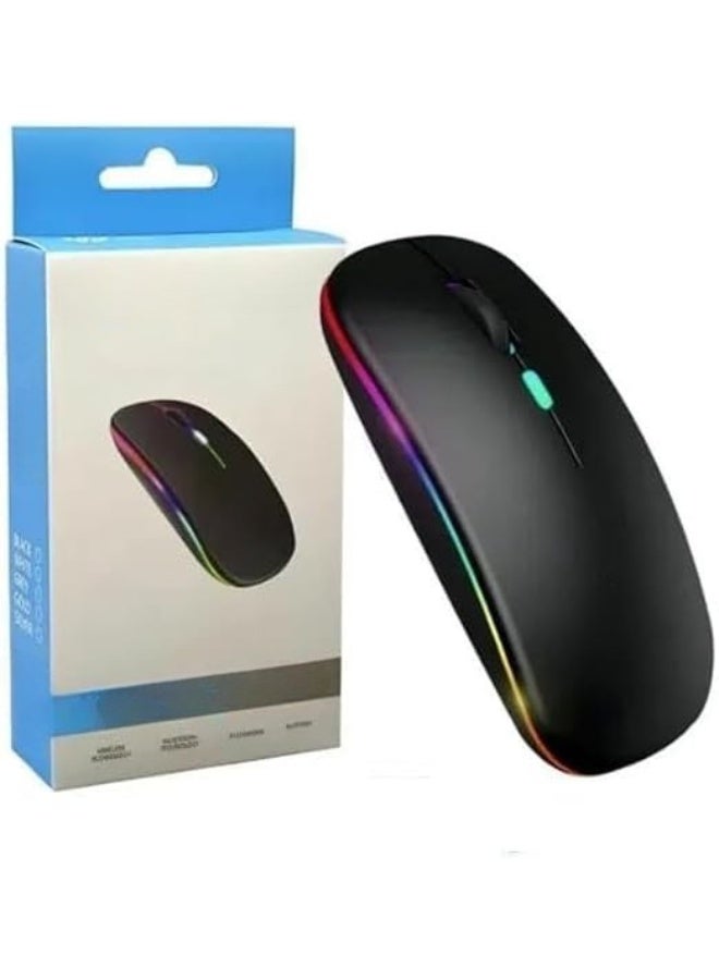 Wireless Mouse W10 – Lightweight & Ergonomic – High-Precision Optical Sensor for Daily Use on TV, Tablet & PC