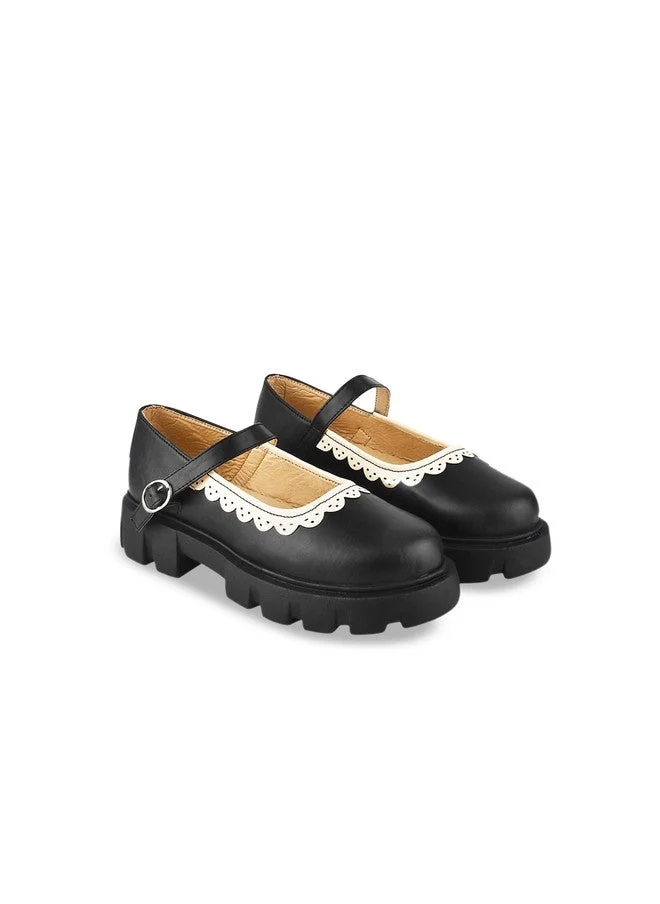 شوتوبيا Shoetopia Girls Round Toe Ballerinas