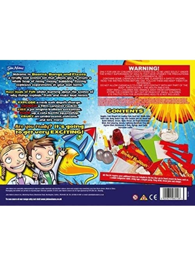 John Adams Booms Bangs Fizzes Science Kit Toy - Image 4
