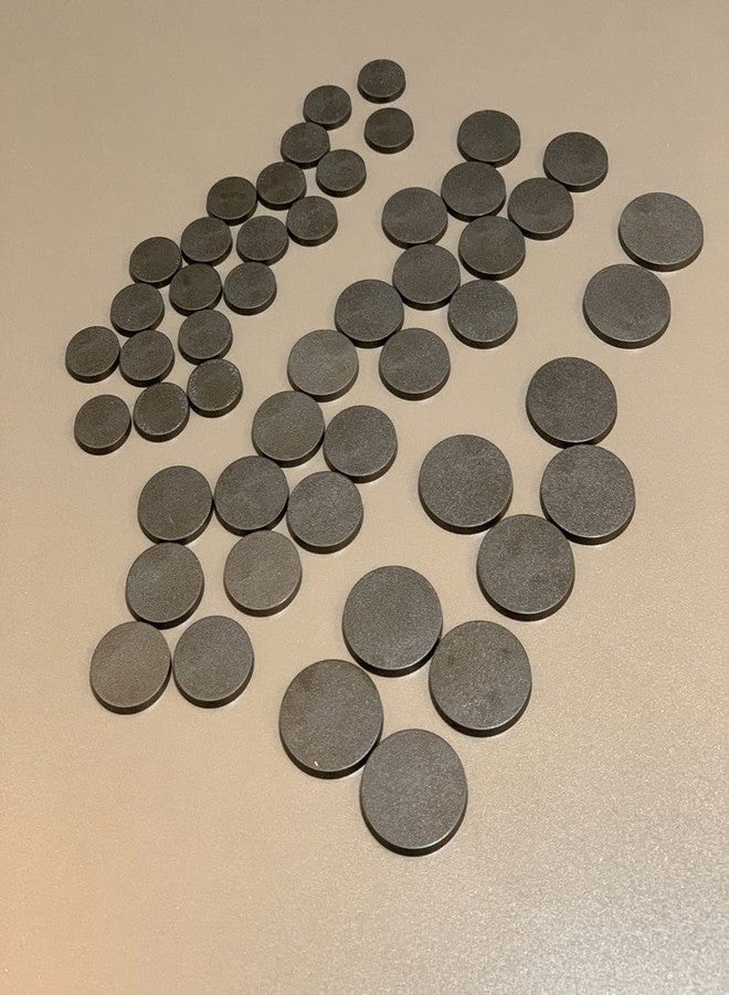 N.C NC EBCO 50Pcs Mix Round Plastic Model Bases 25mm/32mm/40mm for Gaming Miniatures or Wargames Role Playing Board Game Figure Toy - Image 2