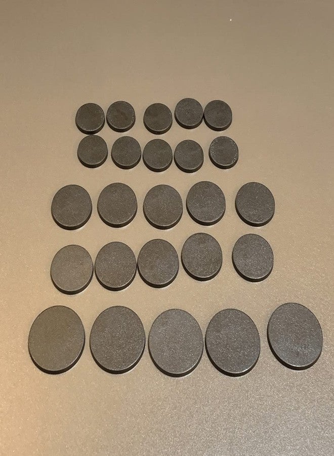N.C NC EBCO 50Pcs Mix Round Plastic Model Bases 25mm/32mm/40mm for Gaming Miniatures or Wargames Role Playing Board Game Figure Toy - Image 5