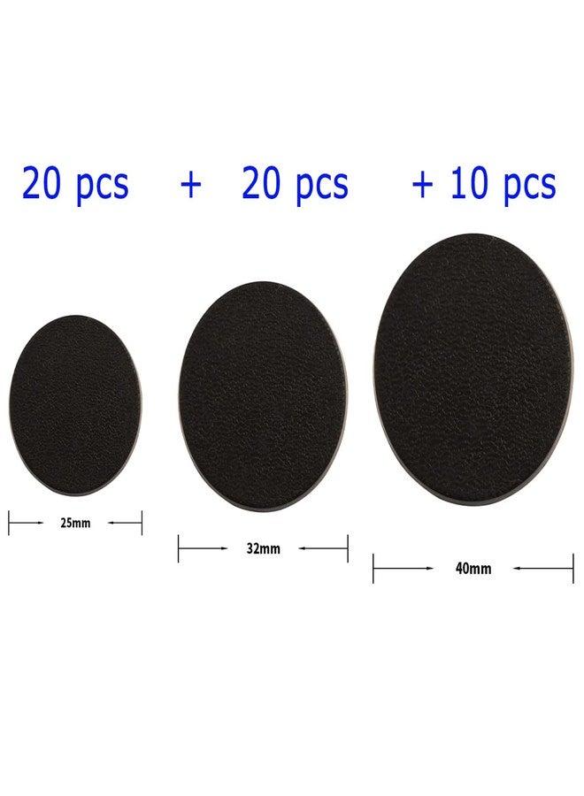 N.C NC EBCO 50Pcs Mix Round Plastic Model Bases 25mm/32mm/40mm for Gaming Miniatures or Wargames Role Playing Board Game Figure Toy - Image 4