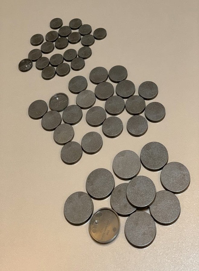 N.C NC EBCO 50Pcs Mix Round Plastic Model Bases 25mm/32mm/40mm for Gaming Miniatures or Wargames Role Playing Board Game Figure Toy - Image 3