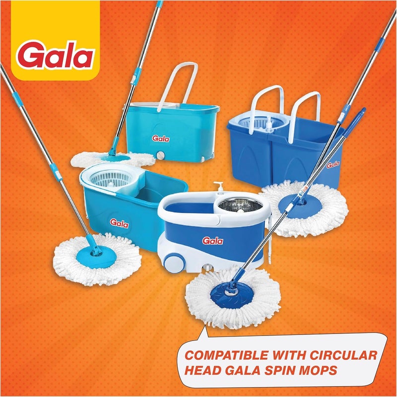 Gala Spin Mop Extendable Handle/Stick Rod Only, Blue - Image 5