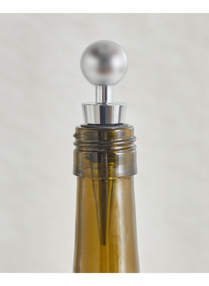 AMM Bottle Stopper 1pcs Metal Leak Proof Wine Stoppers Reusable Wine Corks Bottle Stopper for Gifts Bar Holiday Party Wedding - Image 2