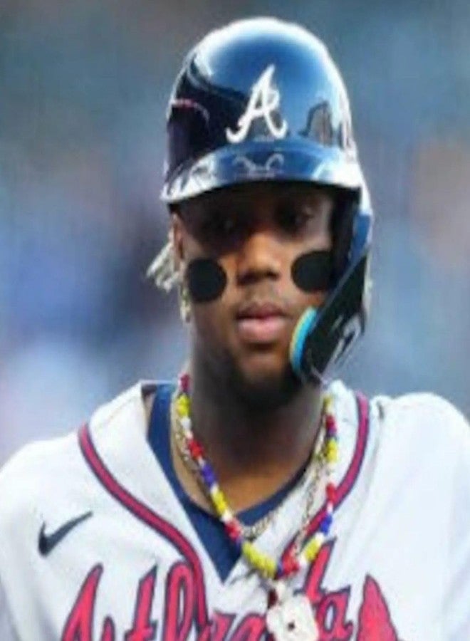 EXPHAIN Braves Baseball Necklace For Men Women Baseballer Inspired Beaded Necklace Unisex Rhinestone Discoball Necklaces Jewelry-gift for baseball team lovers, Red，Blue，Black, White, Yellow - Image 5