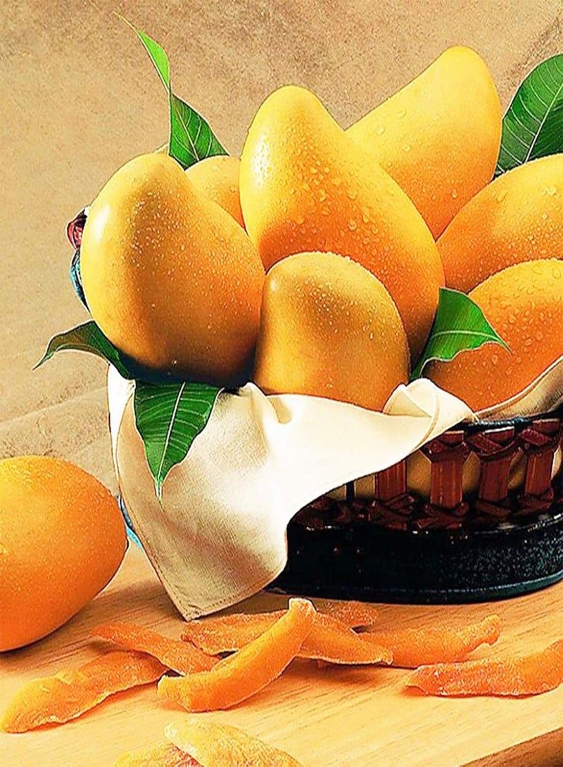 GGOOT 10Pcs Premium Fruit Seeds, Mangoes Tree Seeds Nutritious Productive Delicious Fruits Edible Fruit Plant Seedlings for Garden Yellow - Image 1