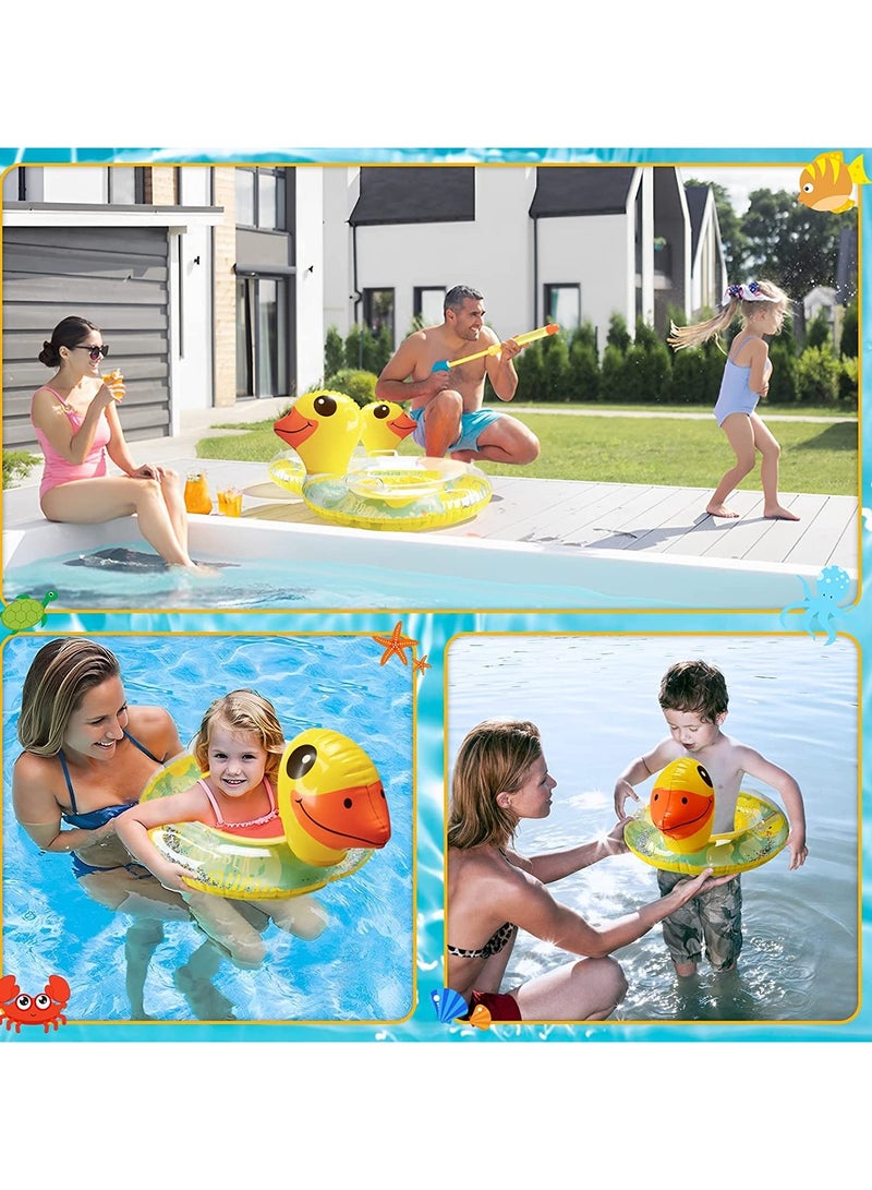 Barakah Baby Pool Float Infant Pool Floats with Safty Seat for Kids Toddlers Age 0-5 Under 110lbs for Inflatable Pool Beach Outdoor - Image 5