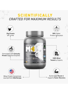 MUSCLEBLAZE Biozorb Performance Whey Protein (Magical Mango, 2lbs / 907g)  - Image 4