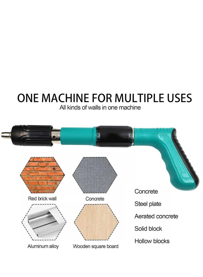 Wall Fastening Tool For Cement Wall Manual Steel Nails Gun Tool Concrete Nail Gun Mini Portable Nail Shooting Machine For Household Woodworking  - Image 2