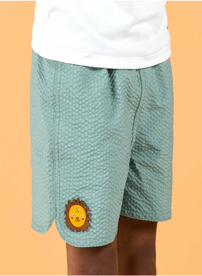NABAIJI NABAIJI by DECATHLON, Baby/Kids' Swim Shorts Lightweight & Quick-Dry Green  - Image 3