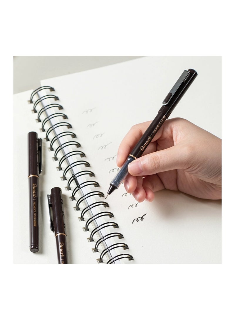 Dmast 10-Piece Waterproof And Permanent Pigment Liner Pen - Image 4