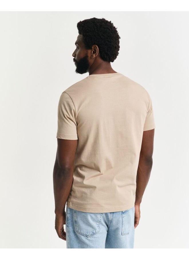GANT - Gant Regular Archive Shield Ss T-Shirt - Image 1