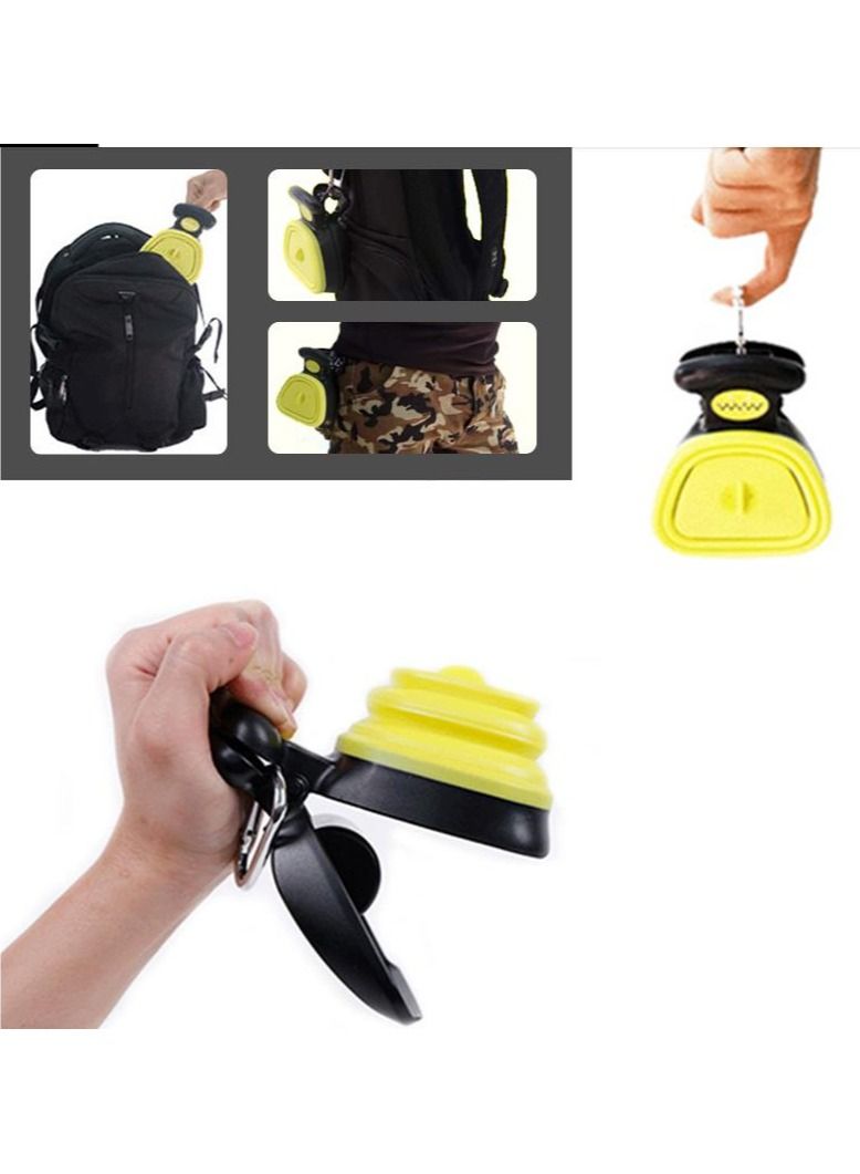 مُجمع نفايات قابل للطي للكلاب المحمولة مع 1 لفة من الأكياس القابلة للتحلل - Image 1