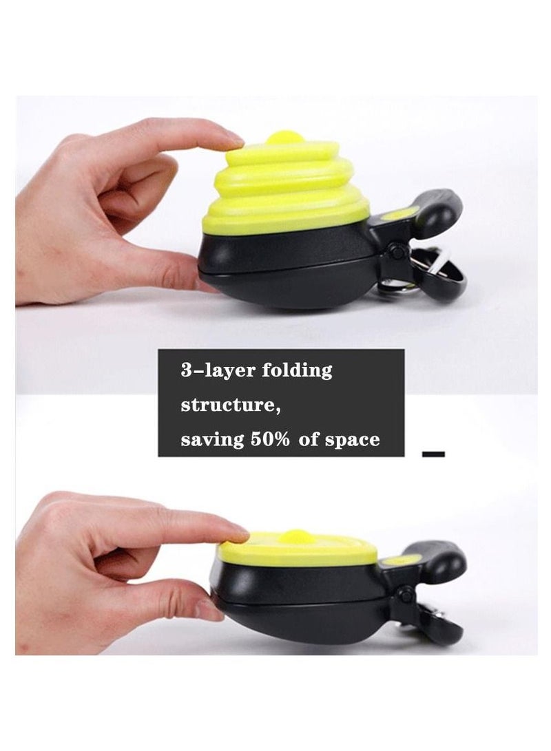 مُجمع نفايات قابل للطي للكلاب المحمولة مع 1 لفة من الأكياس القابلة للتحلل - Image 3