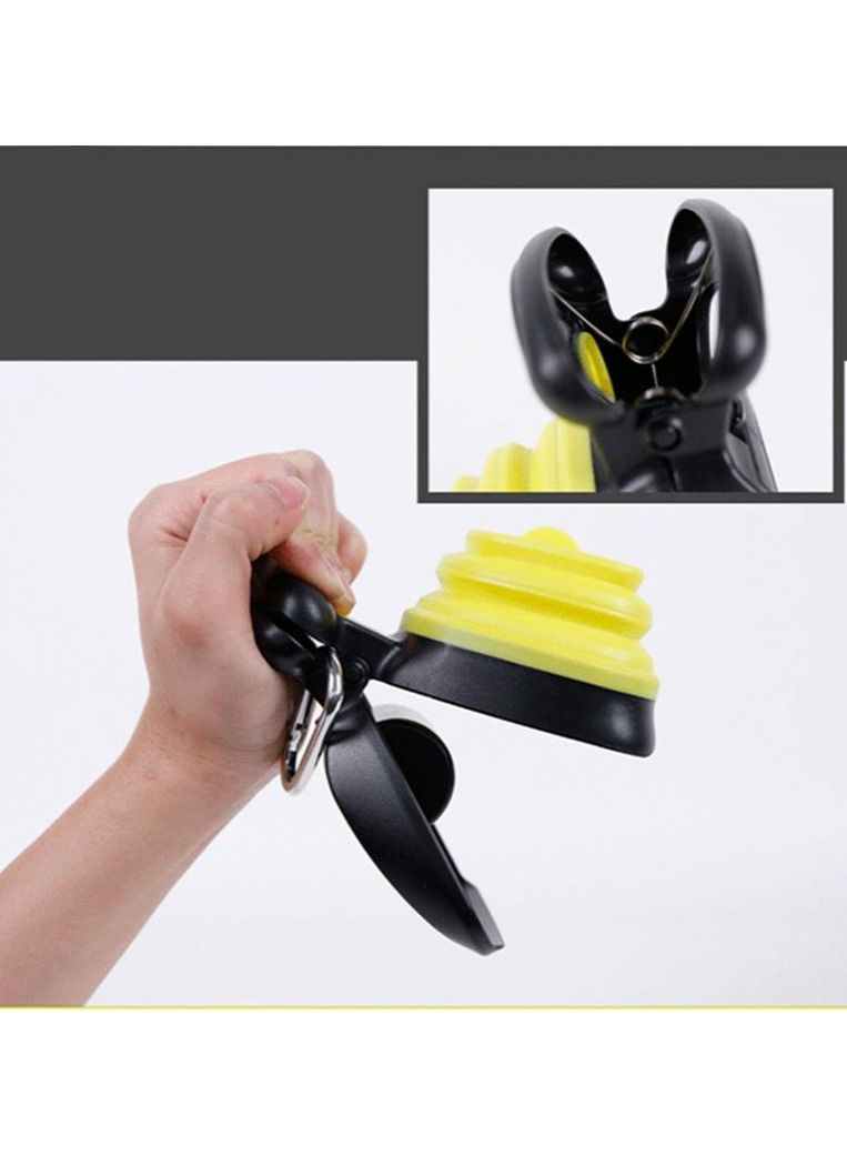 مُجمع نفايات قابل للطي للكلاب المحمولة مع 1 لفة من الأكياس القابلة للتحلل - Image 5