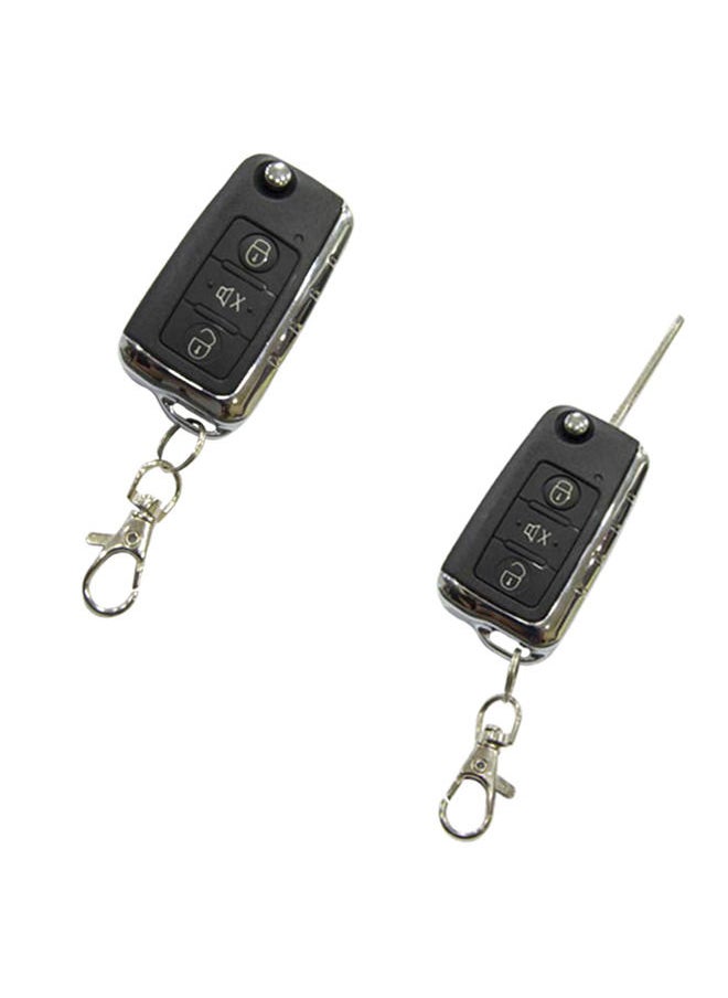 Platinum - Platinum Pack of 2 Universal Remote Control FK129 Keyless Entry Systems | Car Door Lock/Unlock, and Trunk Release | with Physical Key - Image 1