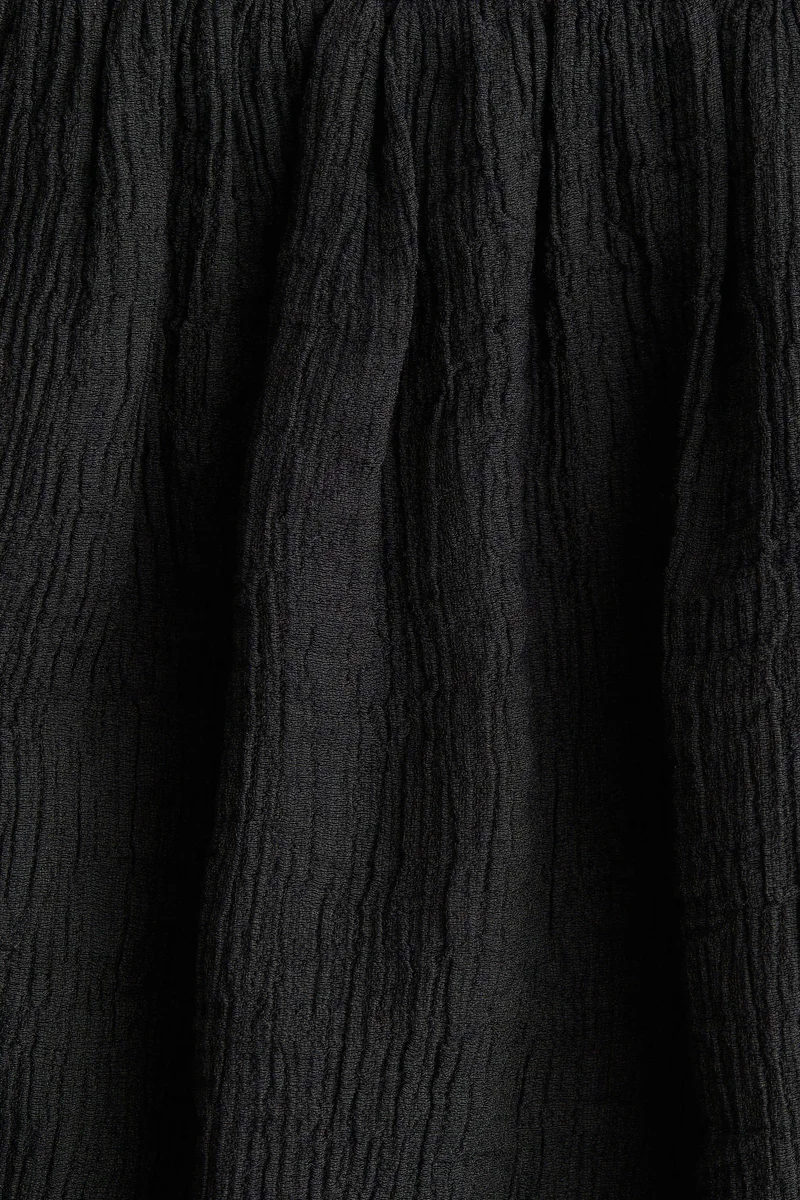 H&M Crinkled chiffon skirt