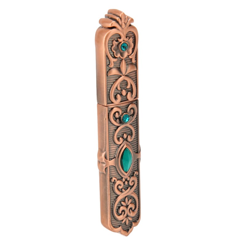Vintage Carved Pattern Needle Case Set Rose Gold Sewing Tools Accessories - Image 5