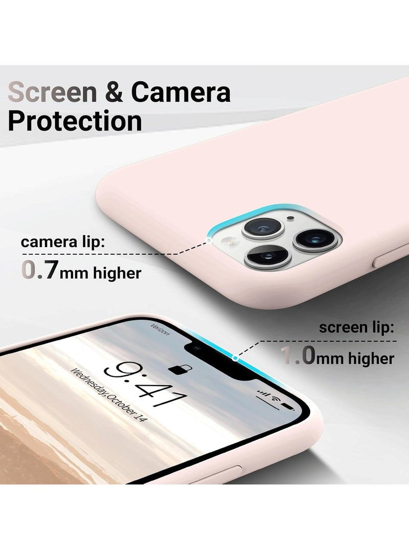 MIGOFAST Shockproof Designed for iPhone 11 Pro Case Soft Anti-Scratch Microfiber Lining with Liquid Silicone Phone Case Drop Protection 5.8 inch Slim Thin Cover - Image 3