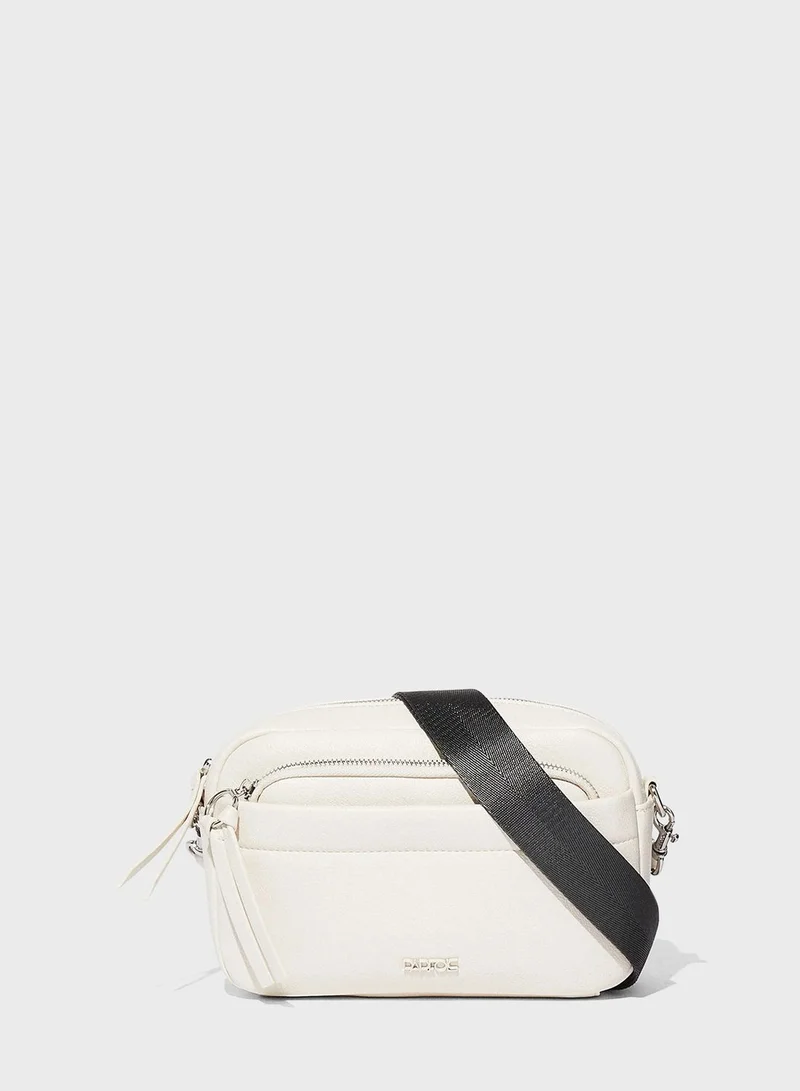 PARFOIS Fabric Strap Crossbody Bag