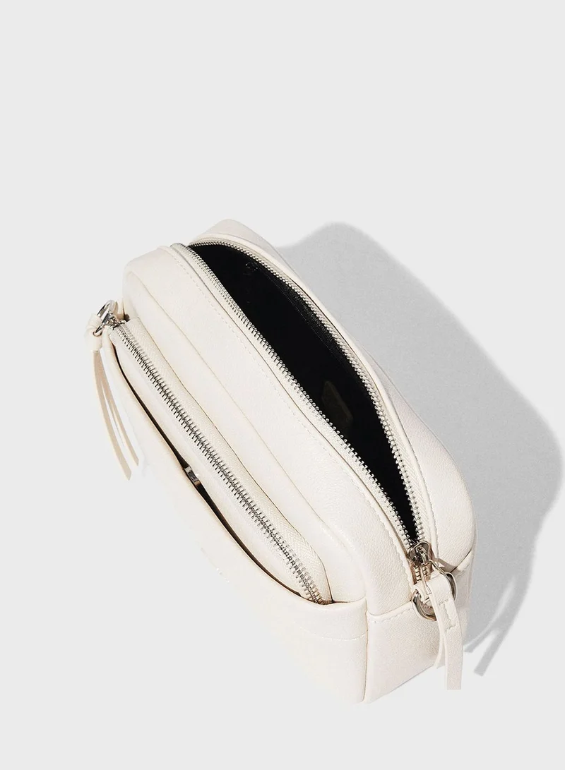 PARFOIS Fabric Strap Crossbody Bag