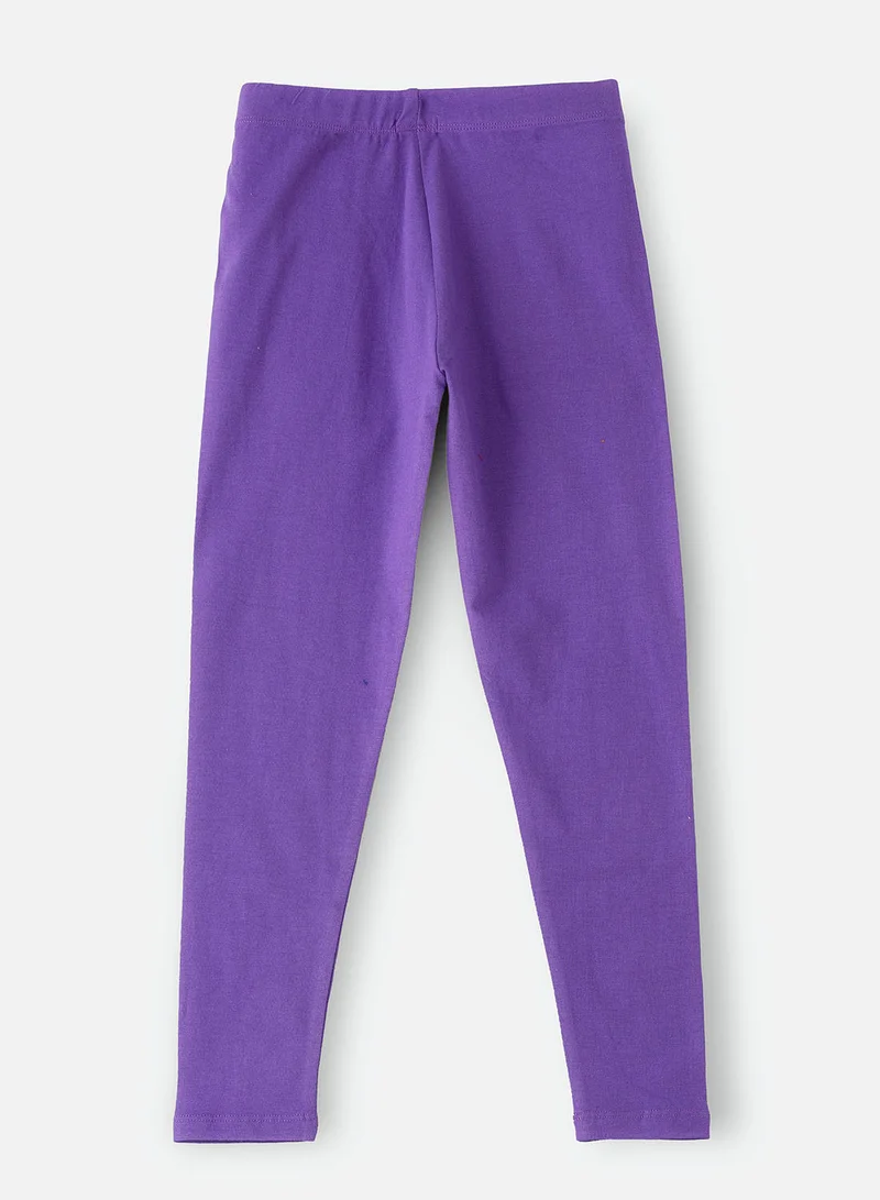 Jelliene Solid knit legging