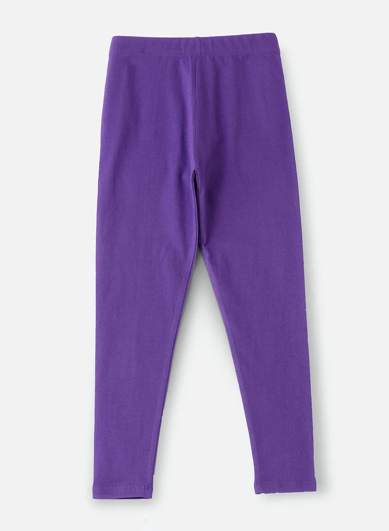 Jelliene Solid knit legging