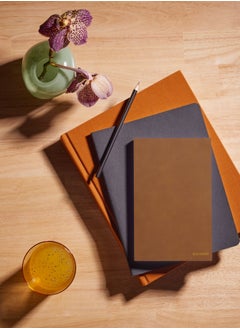WISHWIND Elegant PU Leather Executive Journal Notebook – Premium Daily Diary for Men & Women | Compact 17.5x10 cm | Ideal for School, Travel, Business, Work & Home Writing (Brown, Small)  - Image 4