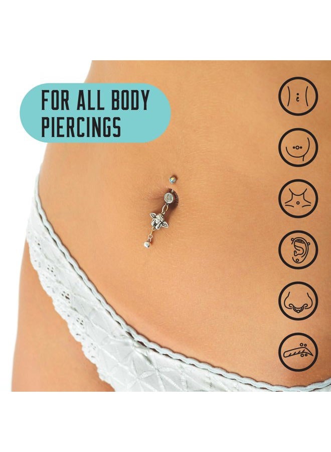 BASE LABORATORIES Piercing Aftercare Kit: Keloid & Piercing Bump Solution Oil(15ml) + Piercing Aftercare Spray (4oz) - for Keloid Bump Removal & Cleansing Soothing Piercings Before & After - Image 3