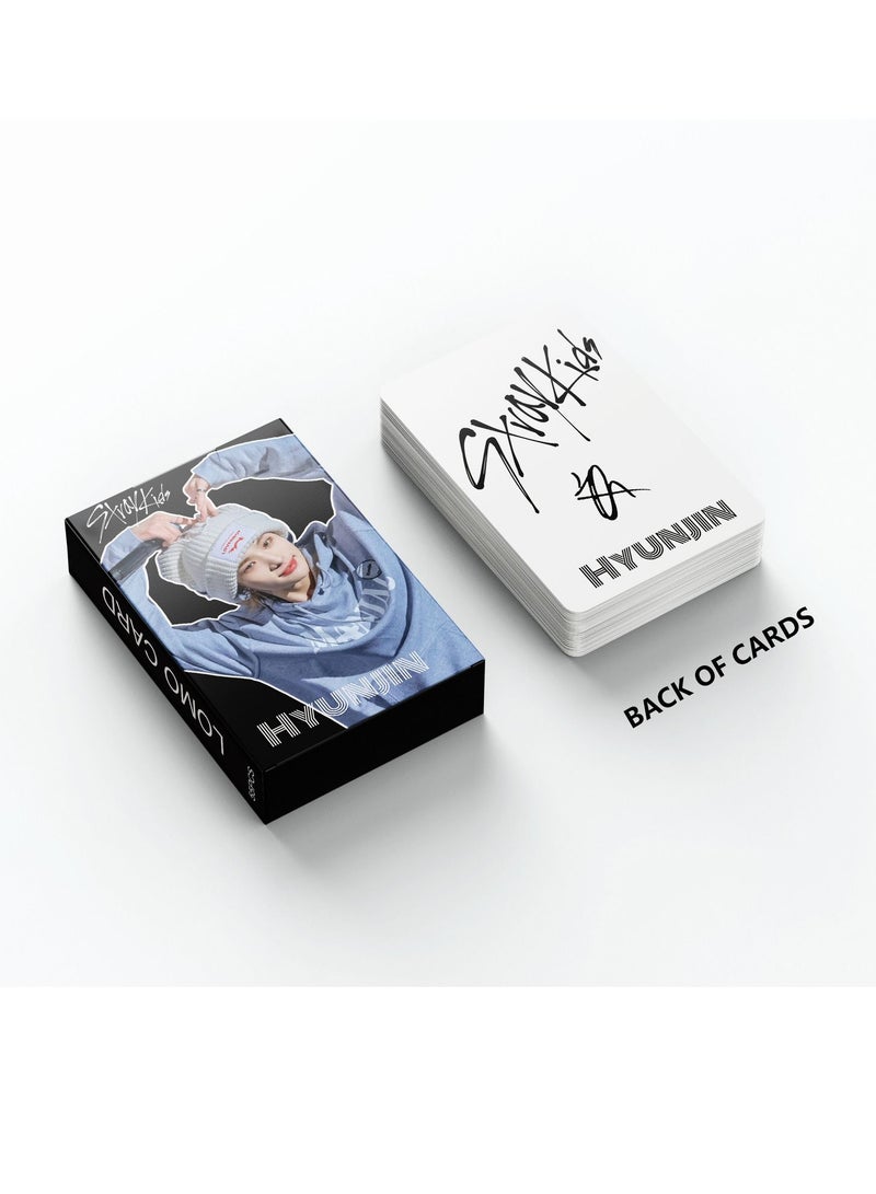 Generic 55Pcs Straykids Member Hyunjin Personal Photo Card  - Image 3
