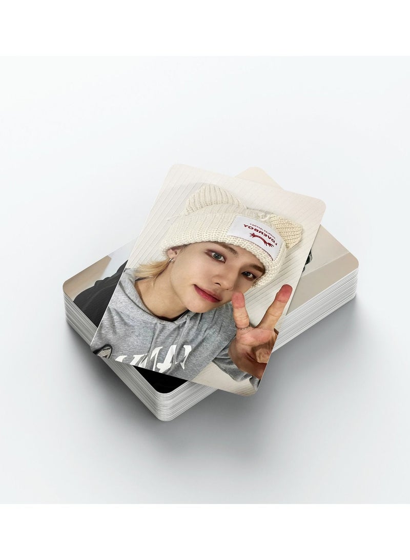 Generic 55Pcs Straykids Member Hyunjin Personal Photo Card  - Image 5