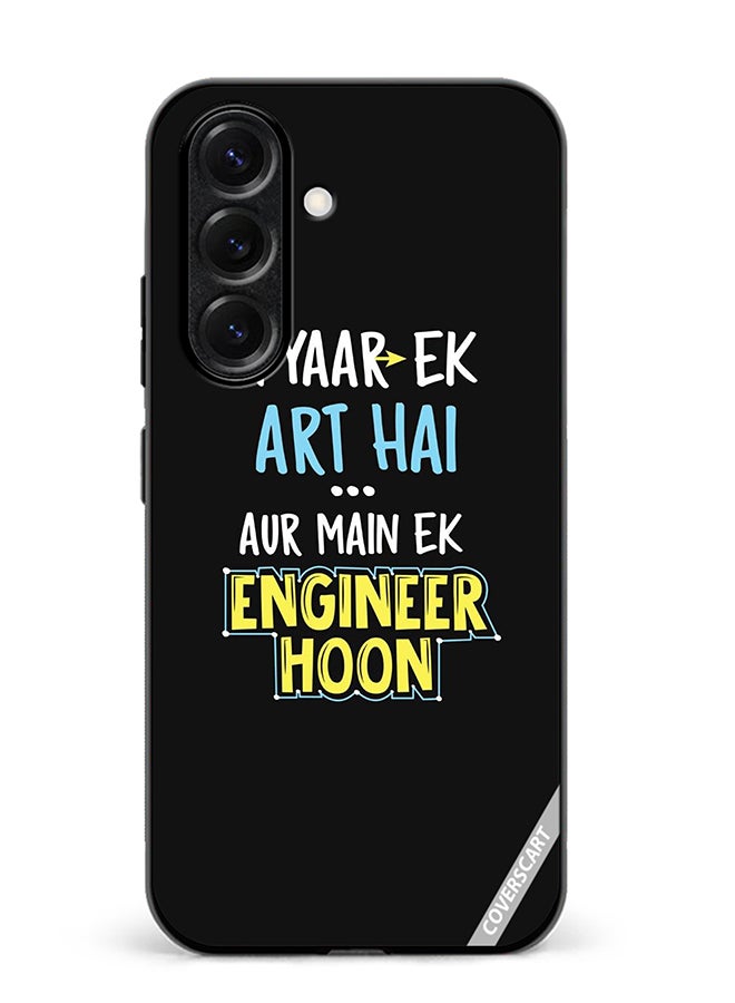 Protective Case Cover For Samsung Galaxy S25 Pyaar Ek Art Hai Design Multicolour