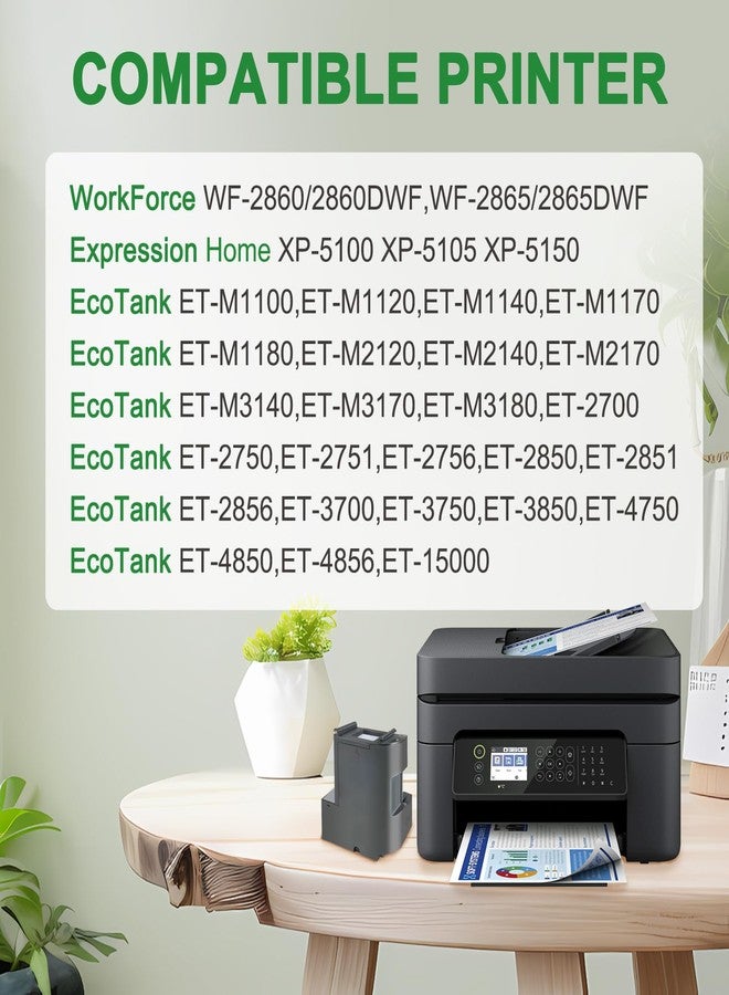 Hallosun T04D1 T04D100 Ink Maintenance Box for Epson EcoTank ET-15000 ET-3760 ET-3750 WF-2860 ET-4760 ET-3850 Printers for TO4D1/TO4D100/EWMB2/04D1 - Image 3