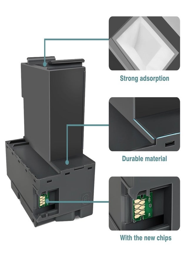 Hallosun T04D1 T04D100 Ink Maintenance Box for Epson EcoTank ET-15000 ET-3760 ET-3750 WF-2860 ET-4760 ET-3850 Printers for TO4D1/TO4D100/EWMB2/04D1 - Image 2