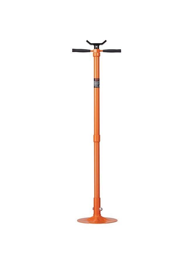 VEVOR Underhoist Support Stand, 3/4 Ton Capacity Under Hoist Jack Stand, Lifting from 52.8 to 76 in, Self-Locking Threaded Screw, Bearing Mounted Spin Handle Pole Jack, Support Vehicle Components - Image 1
