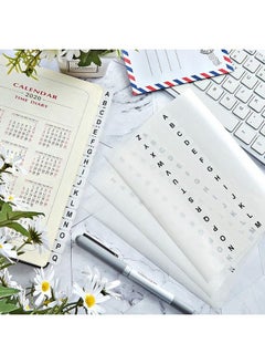 Marspark Permanent Alphabet Tabs Az Tabs Indexes Self Adhesive Page Tabs Small Tabs For Notebooks Letter Tabs Plastic Alphabetical File Dividers Sticky Letters Alphabet Tabs For School Office (416 Pieces)  - Image 5