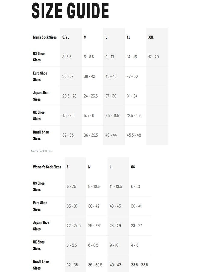 Stance Compression OTC Socks for Men & Women, Over the Calf, Mid Grade 15-20mmHg Compression, Black, L - Image 5