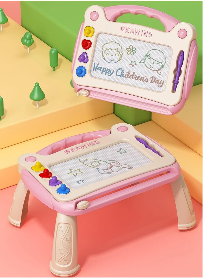ECVV - ECVV Large Magical Magnetic Drawing Board(30 * 23.5 * 16cm), Toddler Toy Set-Easy Erase & Reuse, Encourages Creativity & Learning, Perfect Educational Toy for Children - Image 1