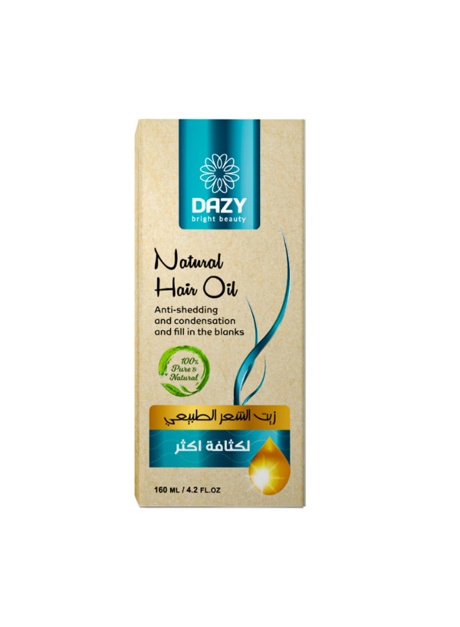 Dazy Natural Hair Oil 160ml for Thicker-Looking Hair
