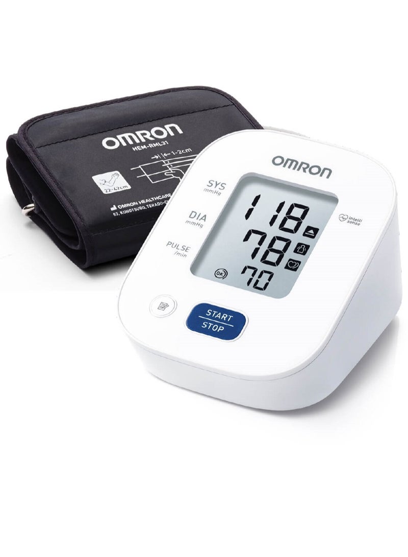 Omron M2+ Automatic Upper Arm Blood Pressure Monitor - Image 2